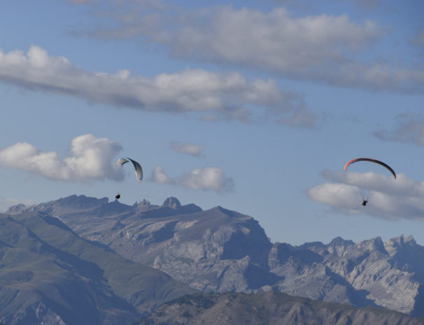 Parapentes été