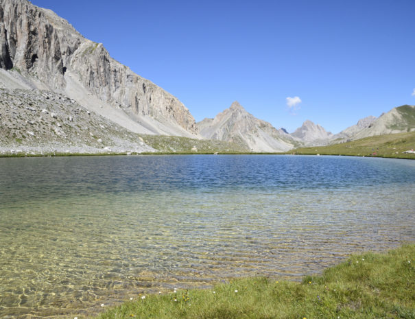 Lac montagne été