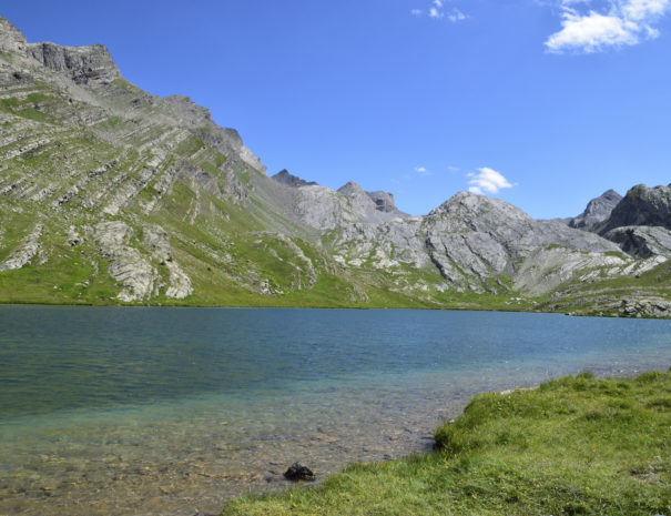 Lac montagne été