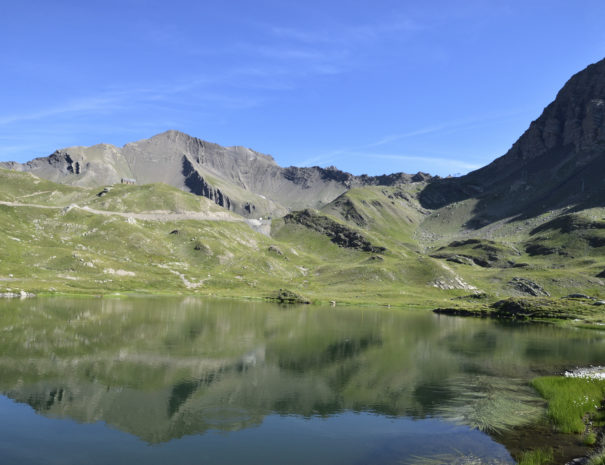 Lac montagne été