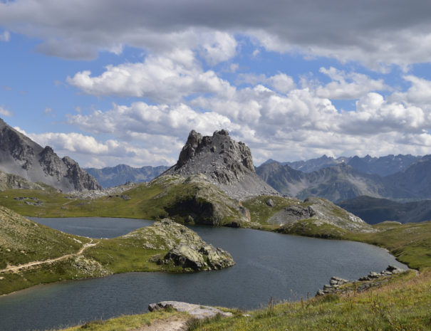 Lac montagne été