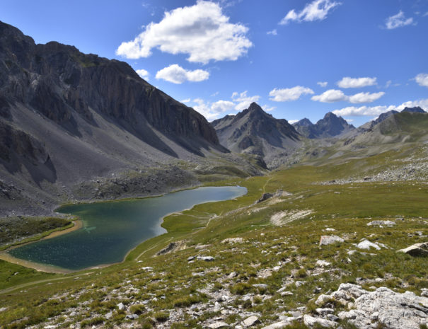 Lac montagne été